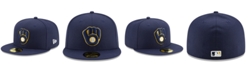 New Era Milwaukee Brewers Authentic Collection 59FIFTY Fitted Cap